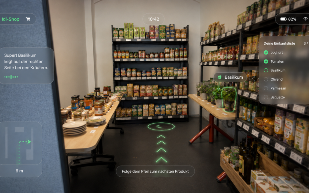 IDiTech-Projekt Wearable Shop Assistant